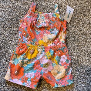 NWT Carter's 3M Floral Romper 🌸🌼
